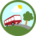 Getting around logo